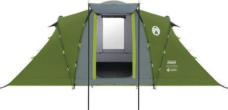 Tente familiale occultante Coleman Spruce Falls 4 - Tente 4 personnes - occultante - imperméable - vert