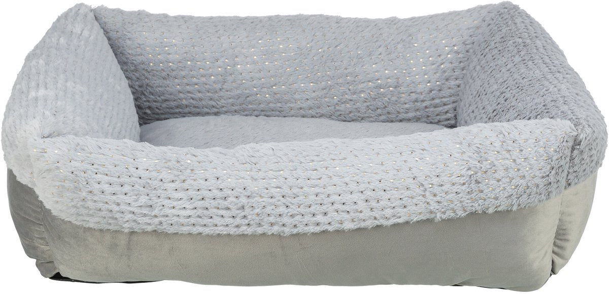 Trixie livia - lit pour chien - doux - gris - 60 x 50 cm