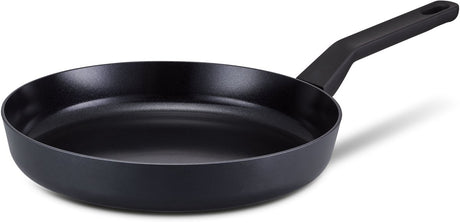Brabantia onyx r ns koekenpan. ø 20cm – 100% pfas vrij – inductie geschikt- 100% gerecycled lichtgewicht aluminium- hittewerende ergonomische greep- keramische coating – anti aanbaklaag – zwart