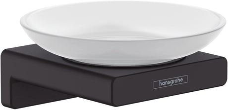 Porte-savon Hansgrohe Addstoris noir mat