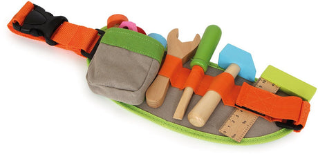 Petit pied - ceinture à outils en bois