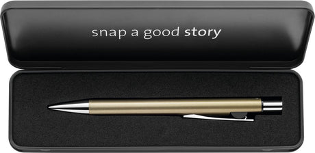 Pelikan stylo à bille snap métallisé k10 boîtier en métal doré