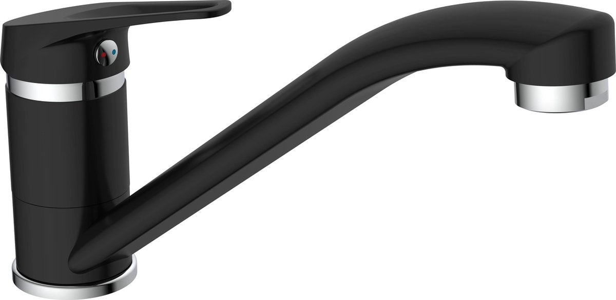 EISL EISL Mitigeur de cuisine SPEED noir-chrome