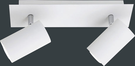 Trio marley - spot - blanc - excl. 2x gu10 3w