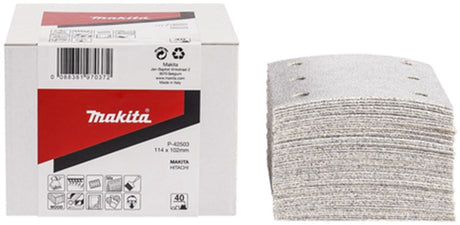 Makita accessoires feuille abrasive k80 114x102 wh - p-42525 - p-42525