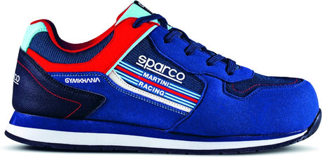 Sparco gymkhana martini – chaussure de sécurité s1ps style course martini - bleu - taille - 42
