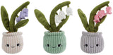 Take me home plante perce-neige en peluche l - 24cm