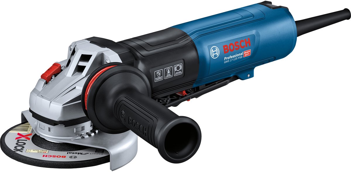 Meuleuse d'angle Bosch professional gws 17-125 psb 125mm 1700w - 06017d1700