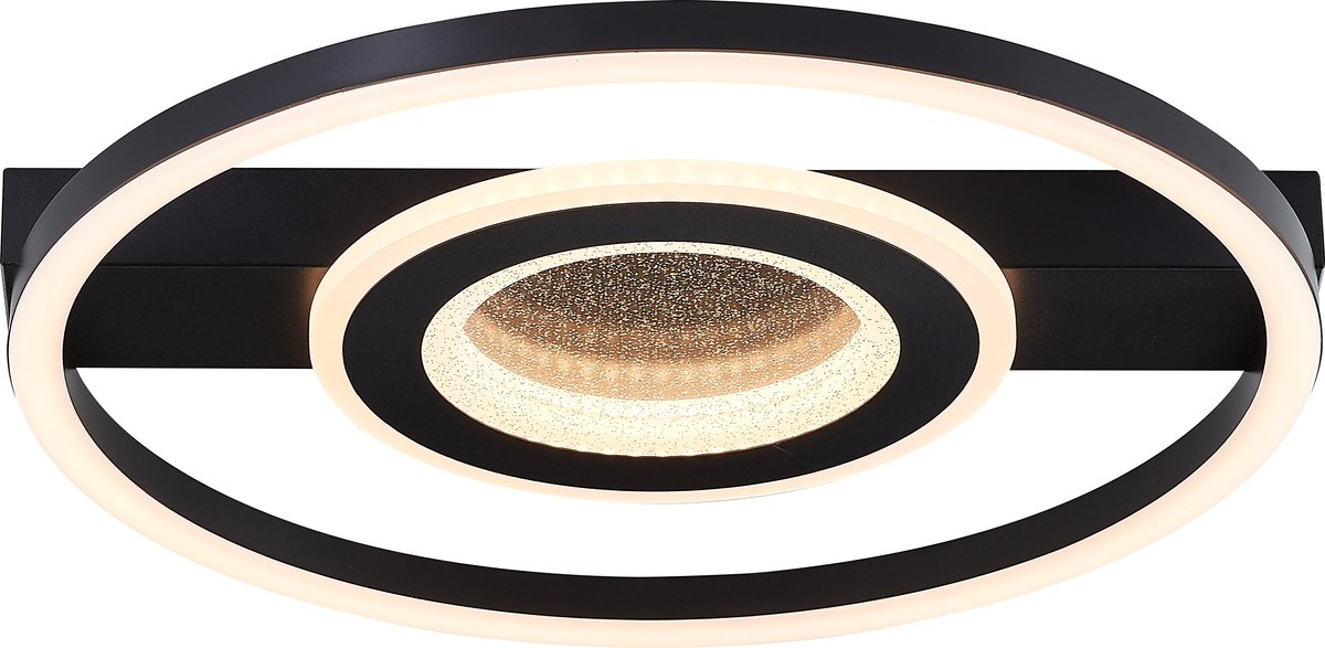 Brilliant queens - plafonnier - LED 26w - 3000k - noir