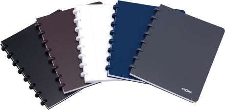 Carnet Atoma - a4 - 144 pages - ligné - couleurs assorties - 1 pièce