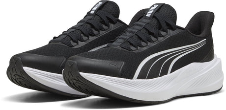 Puma Dasher Lite Sliptech Jr chaussures de sport unisexes - noir-blanc