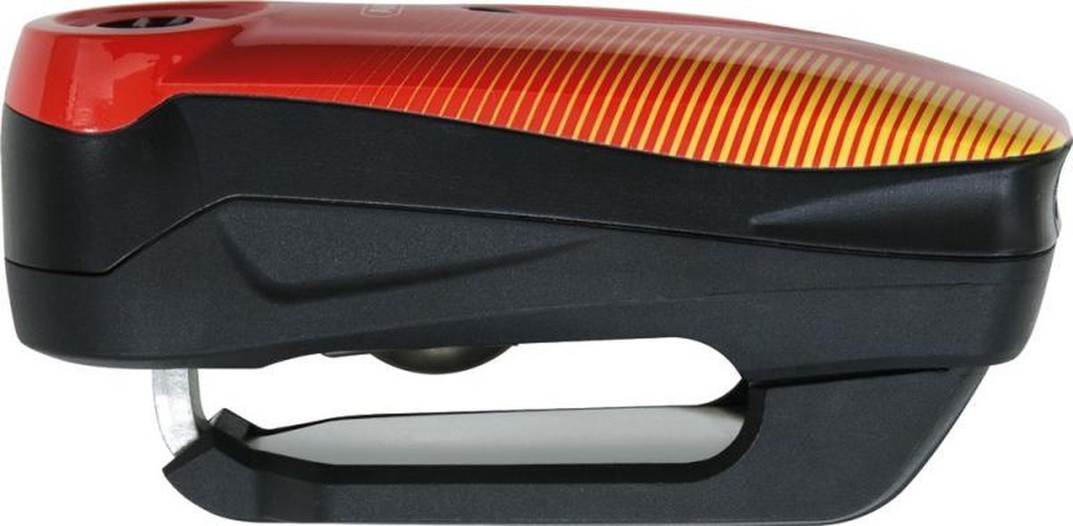 Antivol moto Abus antivol de frein à disque avec alarme - detecto 7000 rs1 - niveau de sécurité 13 - rouge - adapté aux motos - scooters