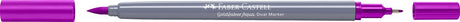 Faber-castell - marqueur aquarelle duo goldfaber - magenta vif 228 - pinceau 0.6mm - fc-164598
