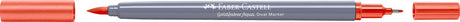 Faber-castell - marqueur aquarelle duo goldfaber - orange de cadmium foncé 115 - pinceau 0.6mm - fc-164615