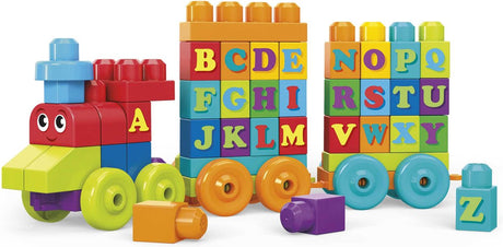 Train de l'alphabet ABC Mega Bloks