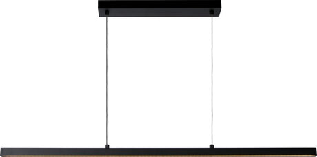 Lucide sigma - lampe suspendue - LED dimmable - 1x36w 2700k - noir