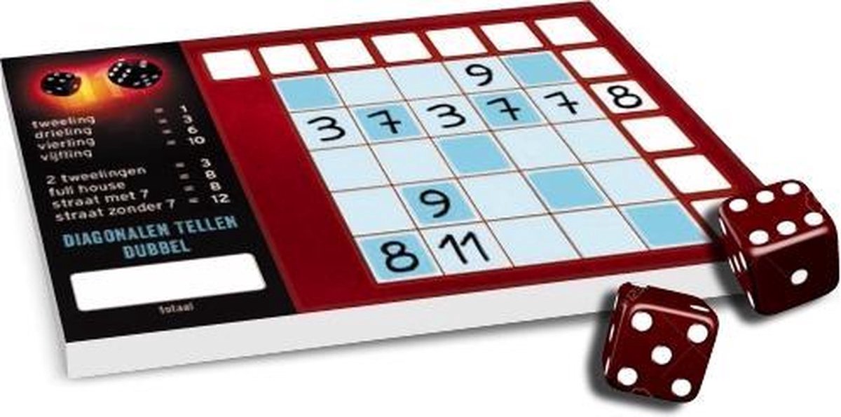 Jeux de gobelins blancs - knister - jeu de dés - 1 à 12 joueurs - jeu de dés accessible - à partir de 8 ans - jeu interactif