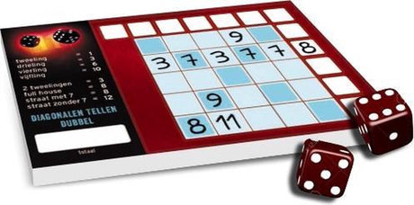 Jeux de gobelins blancs - knister - jeu de dés - 1 à 12 joueurs - jeu de dés accessible - à partir de 8 ans - jeu interactif