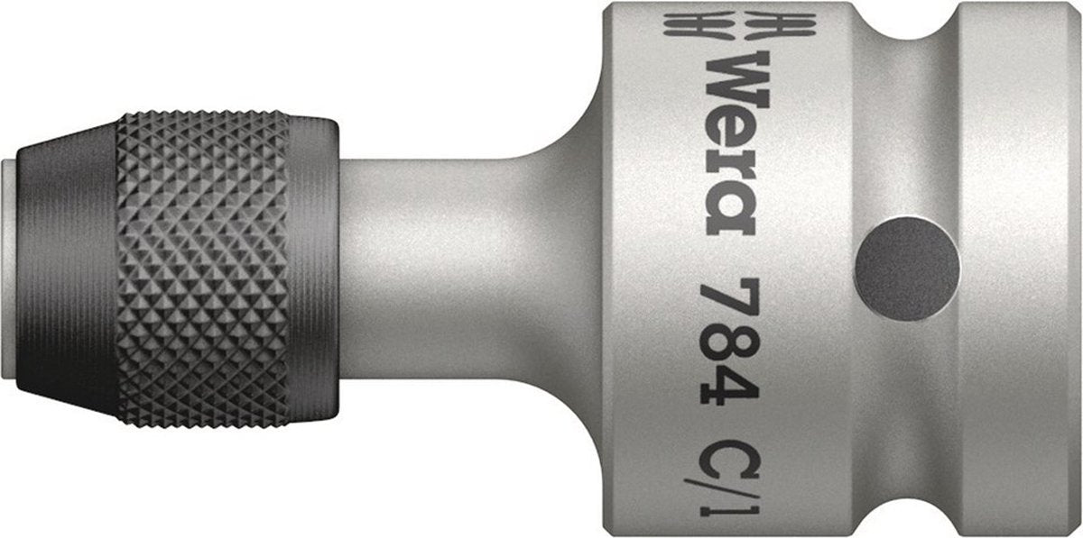 Wera 784 c 1 2 adaptateur avec fonction de changement rapide, 1 4 pouces x 50 mm - 1 pièce(s) - 05042760001
