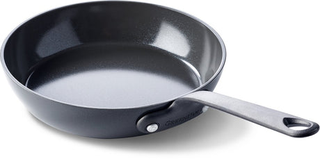 Poêle à frire Greenpan Craft en aluminium ø30 cm - sans PFA - noir - convient à l'induction et au lave-vaisselle - passe au four jusqu'à 220° - aluminium trempé - poignées en acier inoxydable - surface de cuisson plus grande
