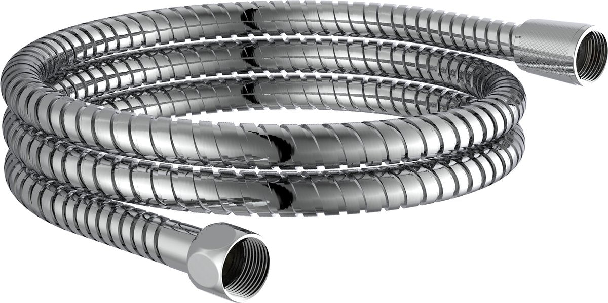 Flexible de douche Schütte rino 150 - acier inoxydable - 150 cm - chrome