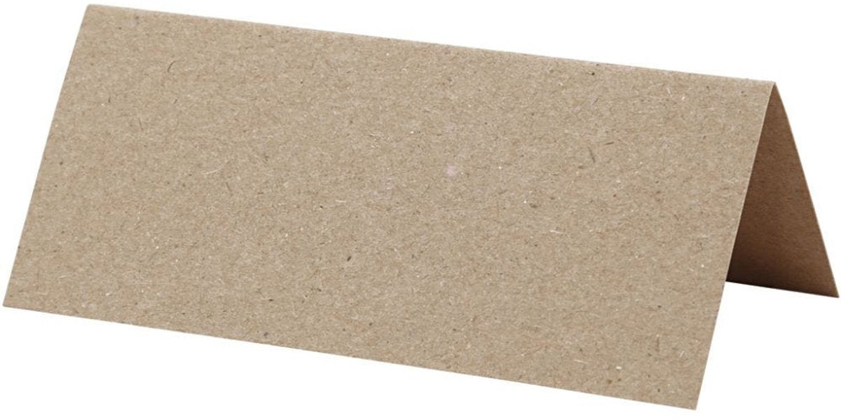 Creativ Company Name Cards Naturel, 20st.
