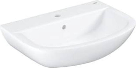 Lavabo Grohe bau - céramique - 60 x 44 cm - blanc