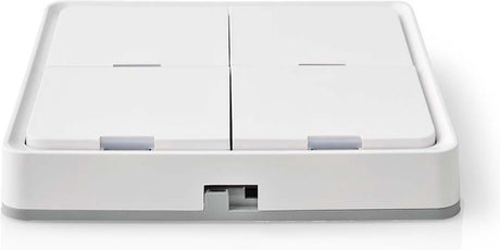 Interrupteur mural Nedis smartlife - zigbee 3.0 - montage mural - android ios - plastique - blanc