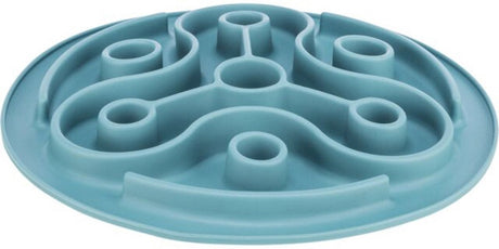 Trixie tapis d'alimentation à alimentation lente TPE bleu
