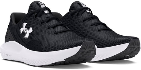 Under Armour UA W Charged Surge 4-blk Chaussures de sport pour femme - noir - anthracite - blanc