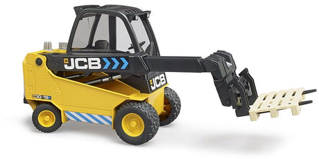 Bruder JCB Forklift Tele avec des palettes