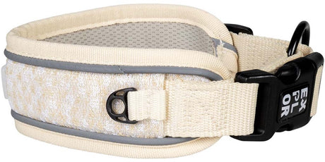 Explor duvoplus collier coupe ultime contrôle mode pour chiens m-39-44cm blanc antique