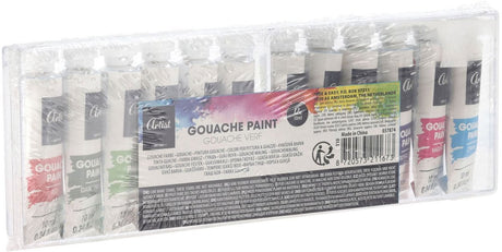 Peinture gouache, 12x10ml