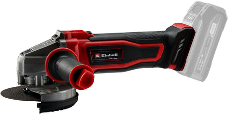 Meuleuse d'angle à batterie Einhell te-ag 18 125-2 li solo - power x-change - 18 v li-ion - ø125 mm - 8 500 t min - max. profondeur de coupe : 33 mm - excl. batterie et chargeur
