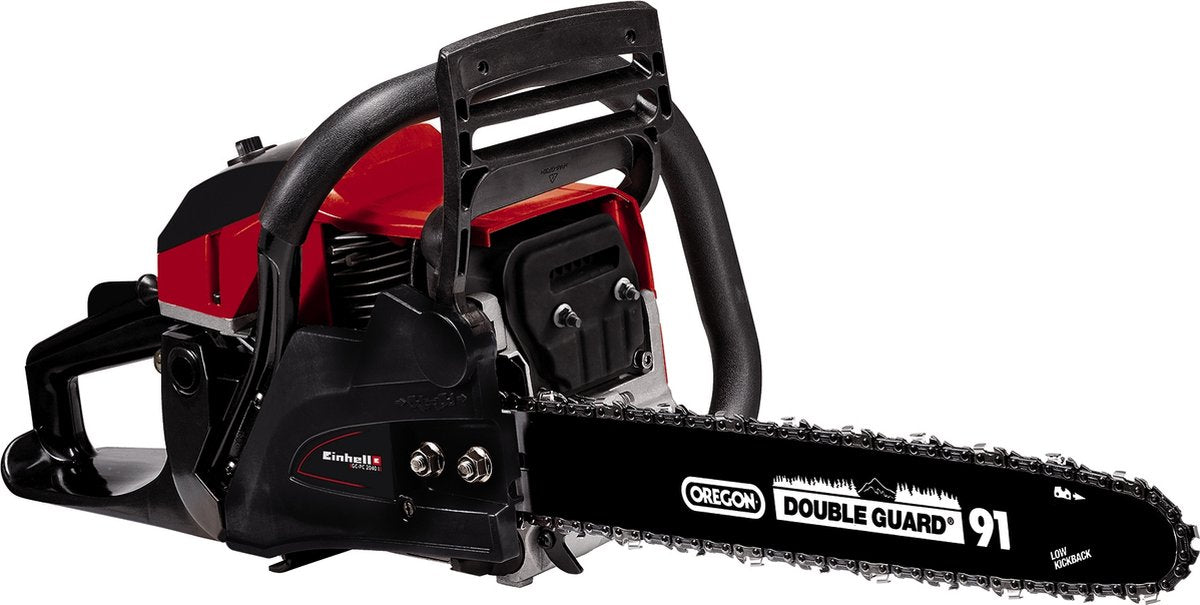 Tronçonneuse thermique Einhell GC-PC 2040 i - 50,4 cm³ - 2 kW - 2 temps - longueur de lame : 40 cm - max. longueur de coupe : 39 cm - vitesse de la chaîne : 21 m s - lubrification automatique de la chaîne
