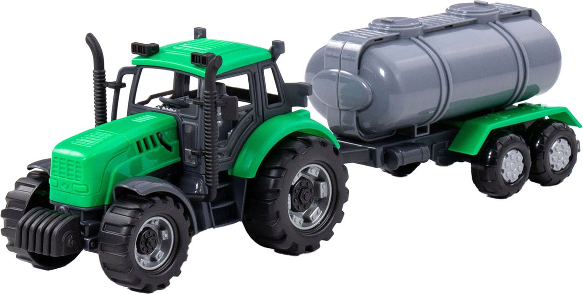 Tracteur de Cavallino avec réservoir de camion vert, échelle 1:32