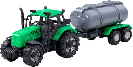Tracteur de Cavallino avec réservoir de camion vert, échelle 1:32