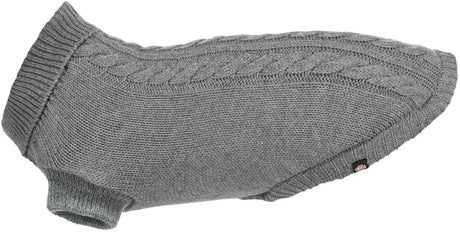 Pull pour chien Trixie - kenton - gris - 55cm