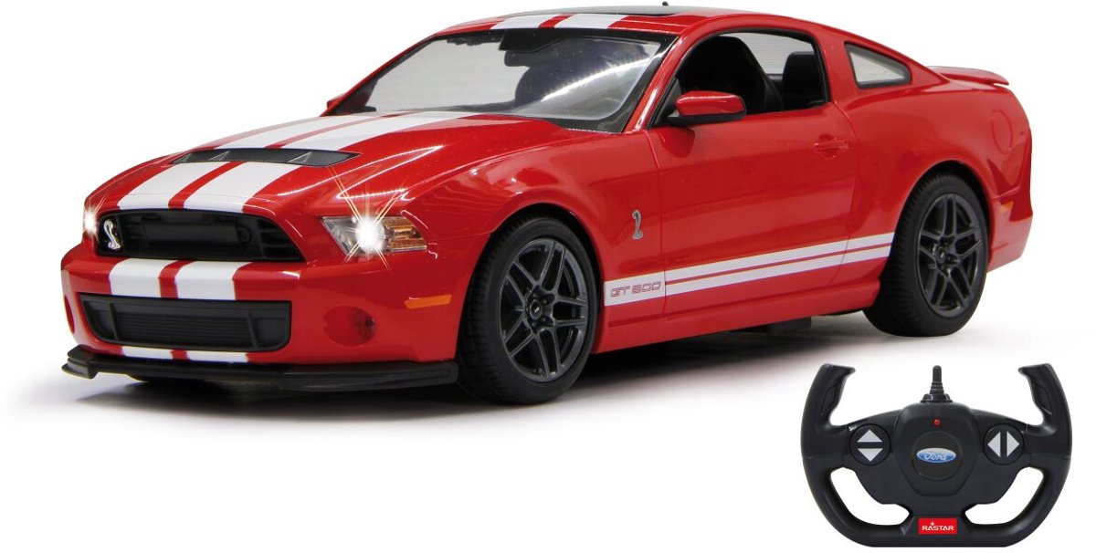 Jamara ford shelby gt500 - voiture radiocommandée - rouge