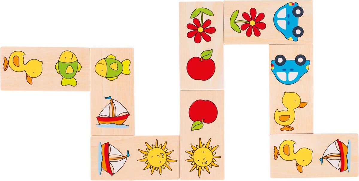 Domino en bois Goki
