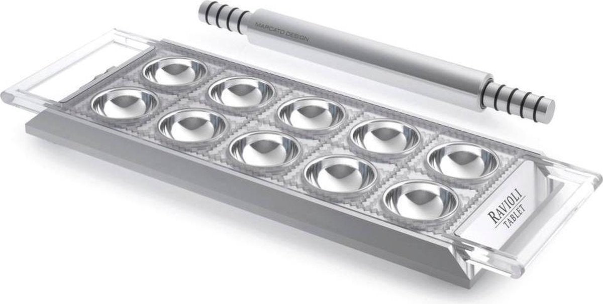 Tablette de raviolis Marcato argent
