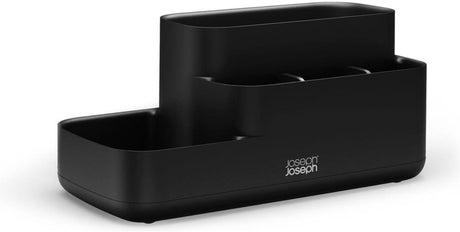 Organisateur de salle de bain Joseph joseph - noir - 5 compartiments