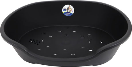 Moderna lit pour chien flamant rose domus - noir - 80 cm