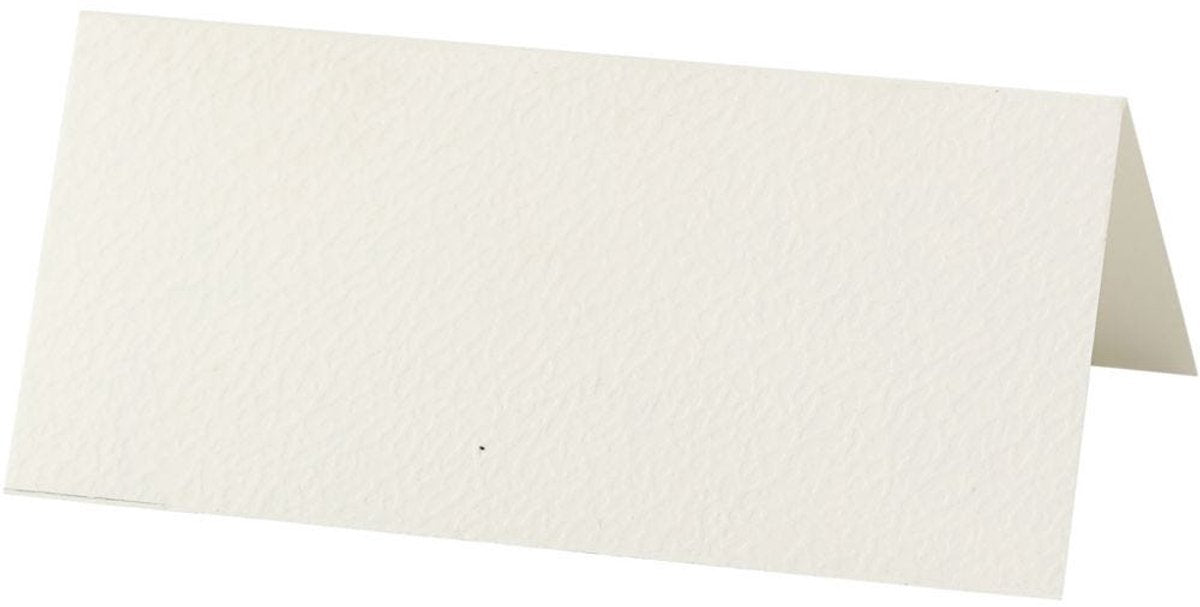 Cartes de visite Happy Moments blanc cassé, 20 pcs.