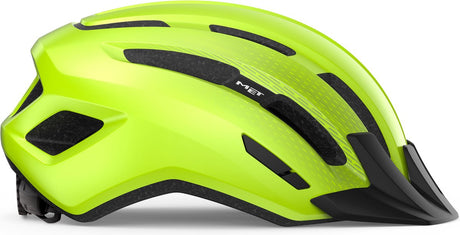 With Downtown mips casque de vélo hommes femmes - casque de vélo vélo de course adultes - vélo électrique - trekking - taille s m (52-58cm) - jaune fluo (jaune)