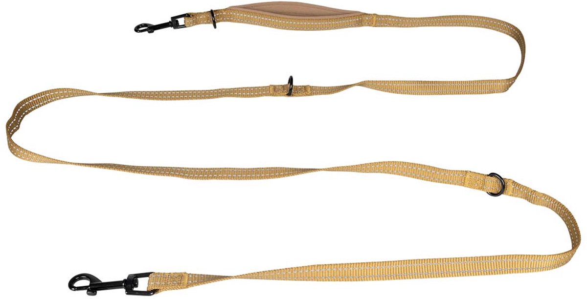 Explor duvoplus ligne d'entraînement Ultimate Fit classique pour chiens 220 cm-25 mm or miel