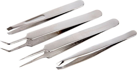 Creotime https : www.cchobby.nl pince à épiler-set-l-9-12-cm-4-piece-1-box