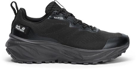Jack wolfskin ps pro texapore low w bottes de randonnée pour femmes-noir