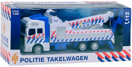Dépanneuse de police à retrait Johntoy 1-1-2