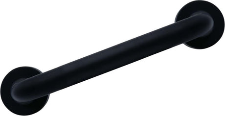 Support mural ridder 30 cm en aluminium noir